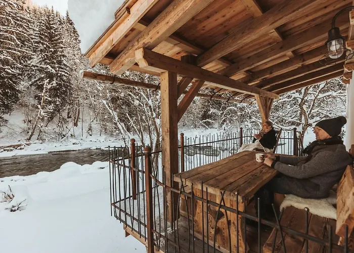 בקתה Smileys Fluss